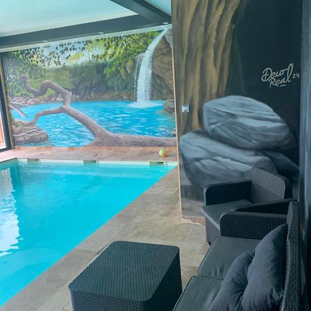 Cottage Piscine Interieure31Degres Zoo La Fleche24H Du Mans Clermont-Creans 외부 사진