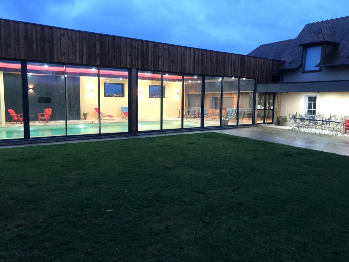 Cottage Piscine Interieure31Degres Zoo La Fleche24H Du Mans Clermont-Creans 외부 사진