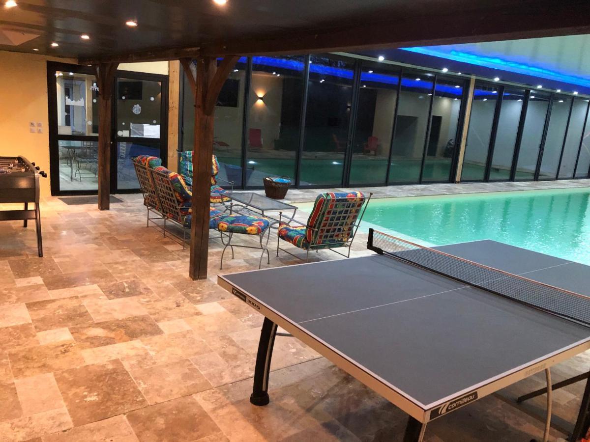 Cottage Piscine Interieure31Degres Zoo La Fleche24H Du Mans Clermont-Creans 외부 사진