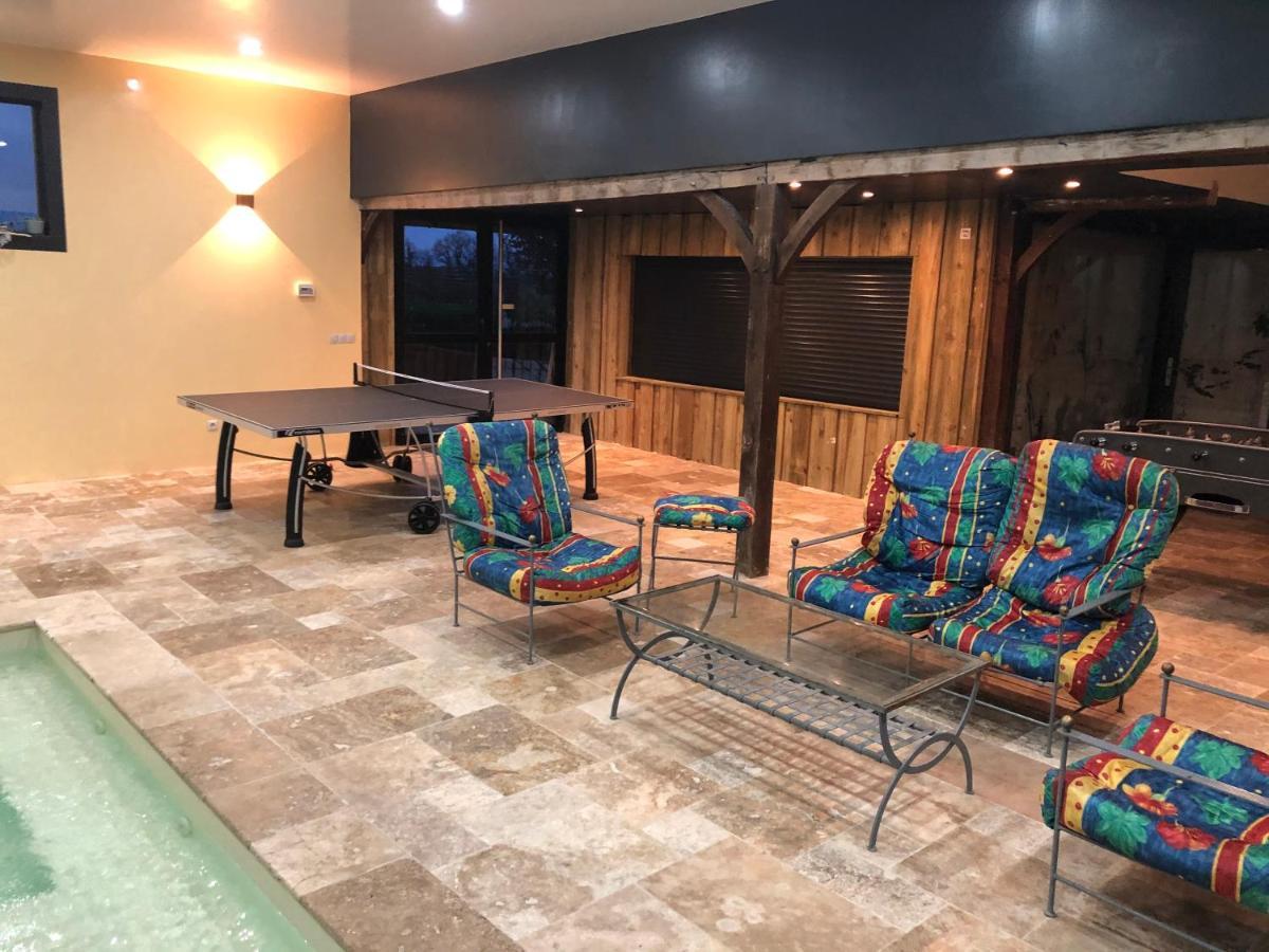 Cottage Piscine Interieure31Degres Zoo La Fleche24H Du Mans Clermont-Creans 외부 사진