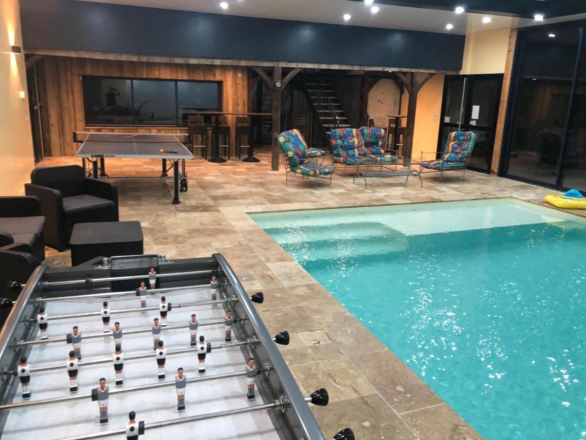 Cottage Piscine Interieure31Degres Zoo La Fleche24H Du Mans Clermont-Creans 외부 사진