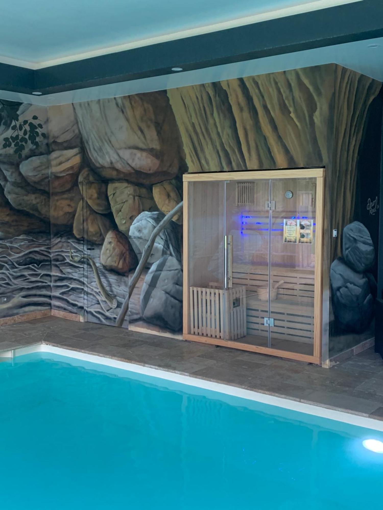 Cottage Piscine Interieure31Degres Zoo La Fleche24H Du Mans Clermont-Creans 외부 사진