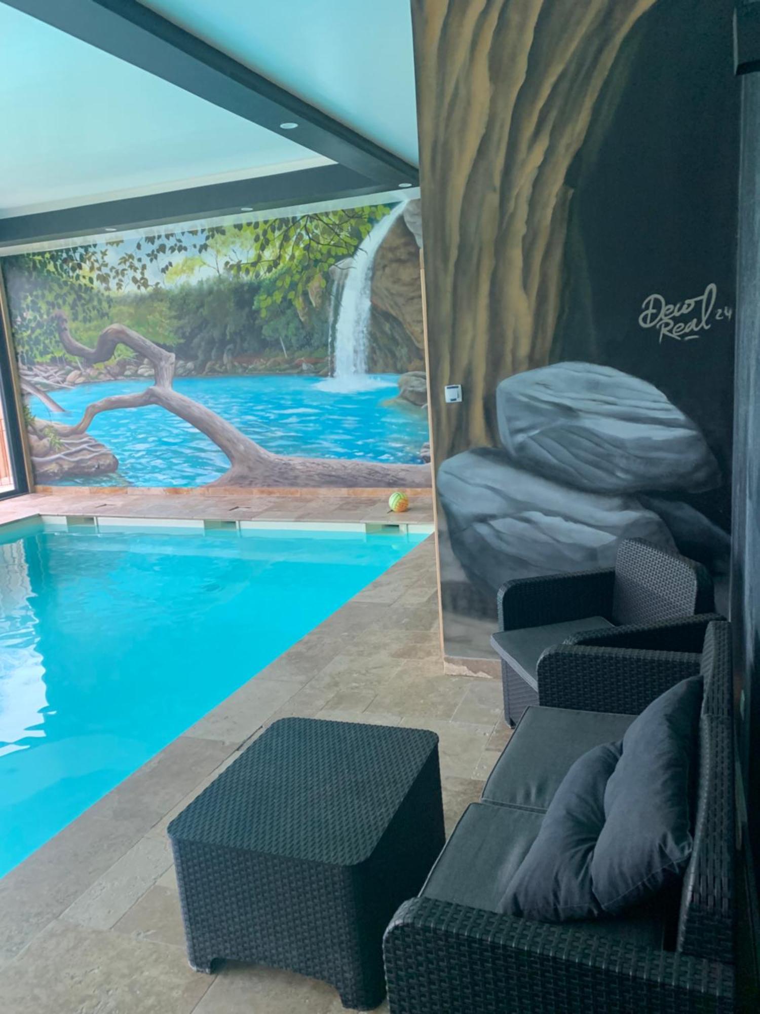 Cottage Piscine Interieure31Degres Zoo La Fleche24H Du Mans Clermont-Creans 외부 사진